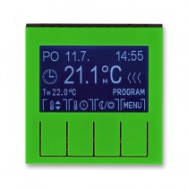 termostat programovatelný LEVIT 3292H-A10301 67 zelená/kouřová černá